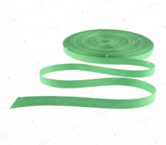 Cotton tape, green herringbone, 10 mm (1062) - pinsola.pl 