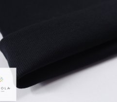 Rib Knit Tubular 60 cm - Black