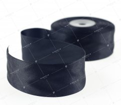 Satin ribbon, black 38 mm (403)