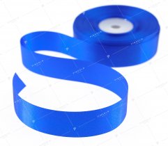 Satin ribbon, royal blue 25 mm (519) 