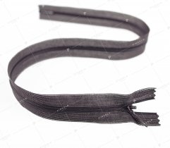 Zipper Spiral Type 3 Invisible 45 cm - Dark Brown