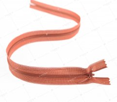 Zipper Spiral Type 3 Invisible 50 cm - Rust