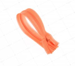 Zipper Spiral Type 3 Invisible 20 cm - Orange