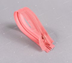 Zipper Spiral Type 3 Invisible 35 cm - Pink