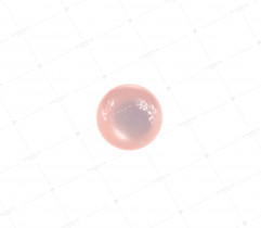 Guzik ozdobny na stopce 12 mm - Różowy (2144)