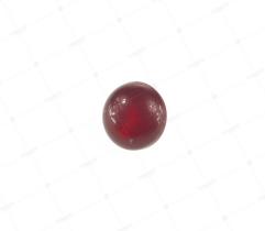 Button - decorative,  red 