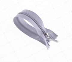 Zipper Spiral Type 3 Close End 16 cm - Grey