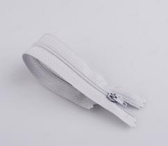 Zipper -  helical, grey, 16 cm  