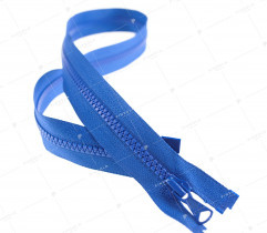 Zipper Plastic Molded Type 5 Open End 70 cm - Royal Blue