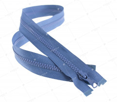 Zipper Plastic Molded Type 5 Open End 70 cm - Dark Blue