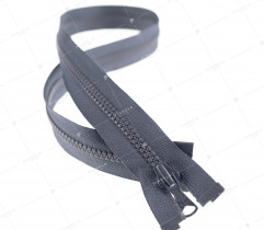 Zipper Plastic Molded Type 5 Open End 70 cm - Graphite