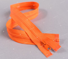 Zipper Plastic Molded Type 5 Open End 70 cm - Orange