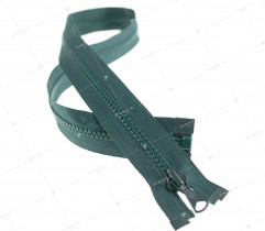 Zipper Plastic Molded Type 5 Open End 70 cm - Green