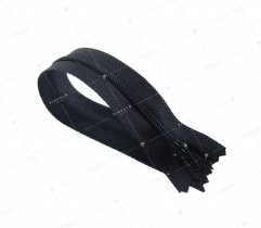 Zipper Spiral Type 3 Close End 18 cm - Black