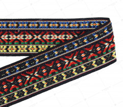 Ribbon, aztec pattern 48 mm
