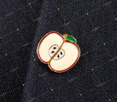 Przypinka, wpinka, pin jabłko (2242)