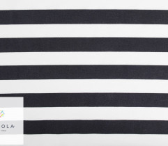 Punto nylon pasy czarno-białe 2 cm 1,7mb