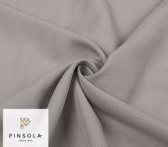 Woven Fabric for Curtains Panama - Light Grey 
