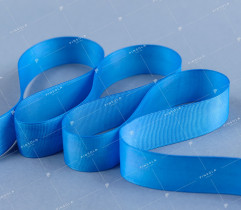 Rep  - ribbon, blue 2,5 cm (2578)