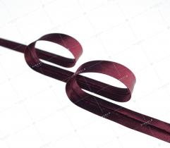 Trim - satin, burgundy 1,5 cm (2593)