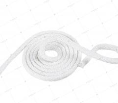 Geflochtene Baumwollkordel  Weiß 5 mm (197) 