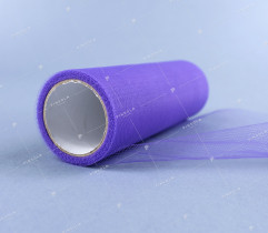 Tulle on a spool, lilac 15 cm x 9 m (1850)