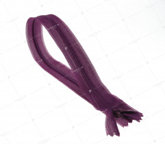 Zipper Spiral Type 3 Invisible 35 cm - Purple
