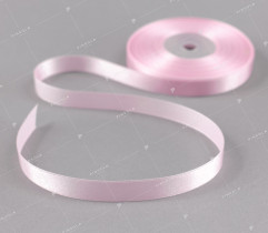 Ribbon - satin, powder pink, 12,5 mm (531) 