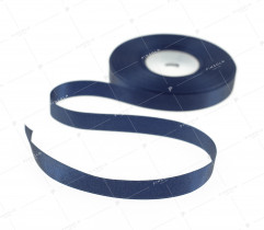 Ribbon - satin, navy, 12,5 mm (541) 