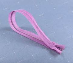 Zipper Spiral Type 3 Invisible 35 cm - Lilac