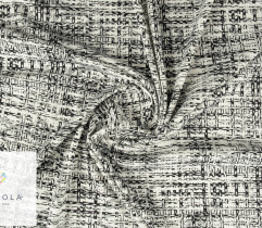 Punto nylon czarno-białe kwadraty 0,7 mb