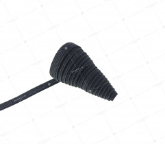 Guma Dziana 7 mm - czarna (240)