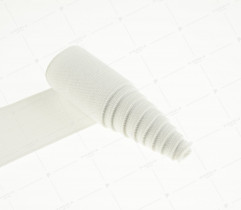 Knit elastic 45 mm - white (2876)