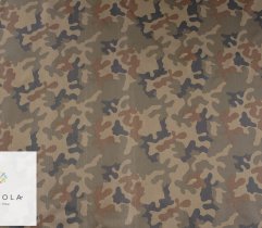 Wasserdichter Stoff Oxford - Camouflage Waldpanther wz.93