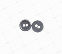 Button 11 mm - dark gray