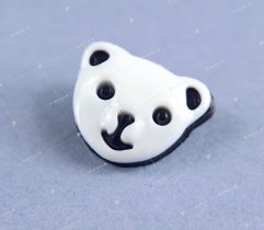Children's button - panda