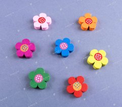 Wooden decoration - flower