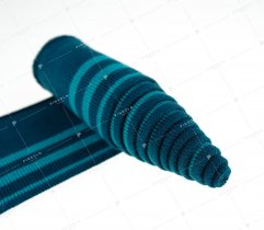 Knit welt 100 cm/ 6,5 cm shades of teal (2798)