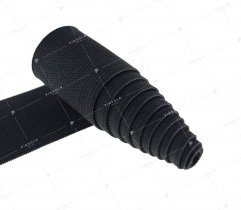 Guma dziana 45 mm - czarna (2882)