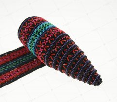 Knit elastic 50 mm - multicolor (2885)
