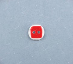 Guzik 12 mm - czerwony (2950)