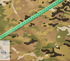 Woven Rip-Stop - Camouflage Multicam Light