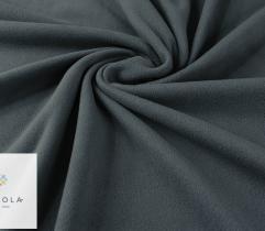 Knitted Polar Fleece Fabric - Dark Grey 