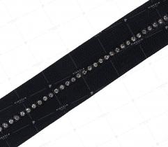 Decorative Zipper Plastic Type 4 Close End 20 cm - Black