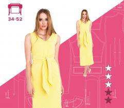 Klaudia dress 34-52 large format print