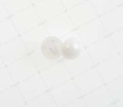 Button 10 mm - pearl white (3513)