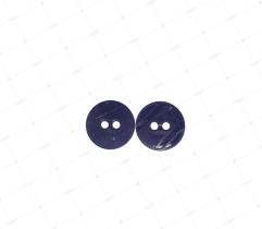 Decorative button 15 mm - dark blue (3530)