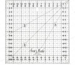 Patchwork and quilting ruler 160x160mm