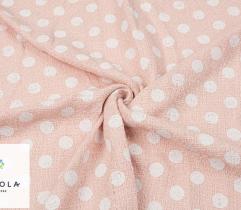 Woven Chanel, rose polka dots 3,2 Lm