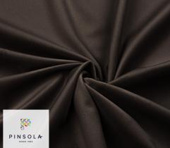 Upholstery knitted fabrics Velour – Espresso